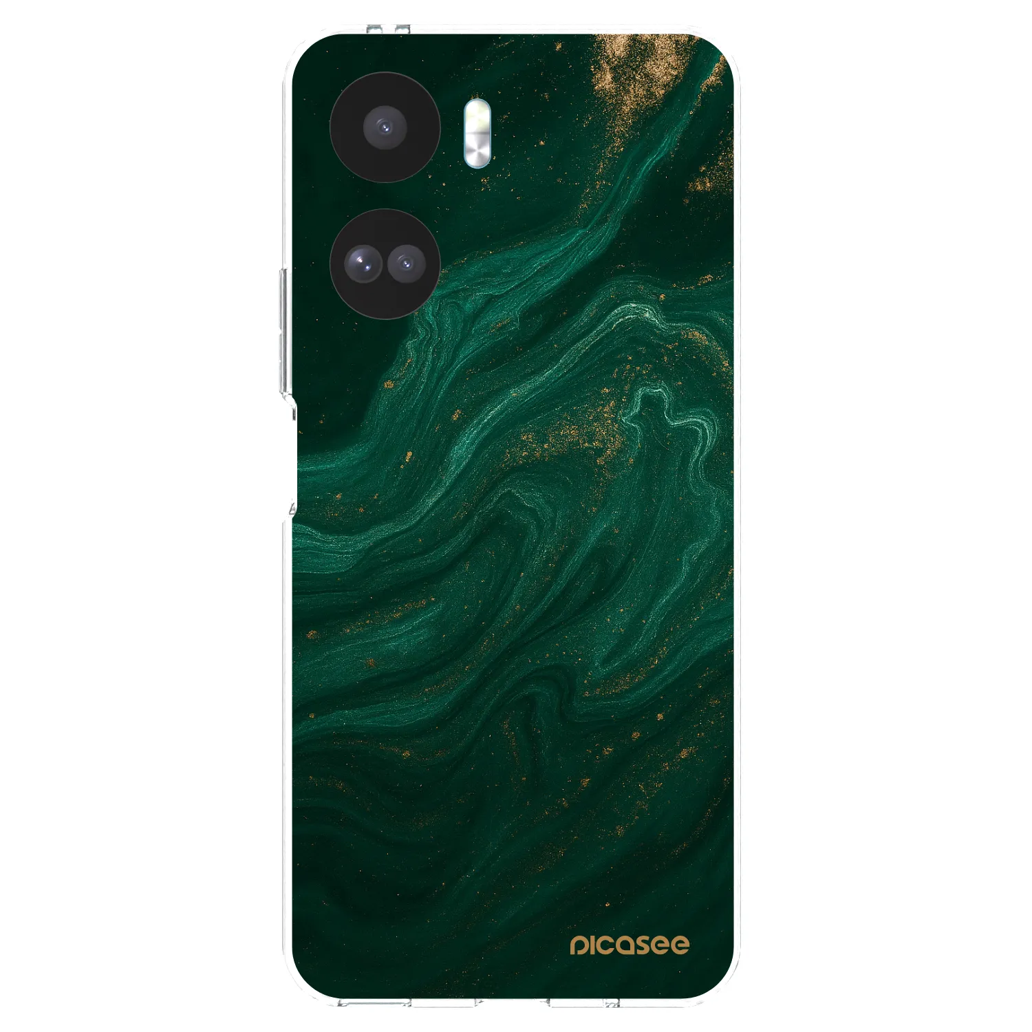 Picasee Honor 90 Lite 5G Hülle - Transparentes Silikon - Green