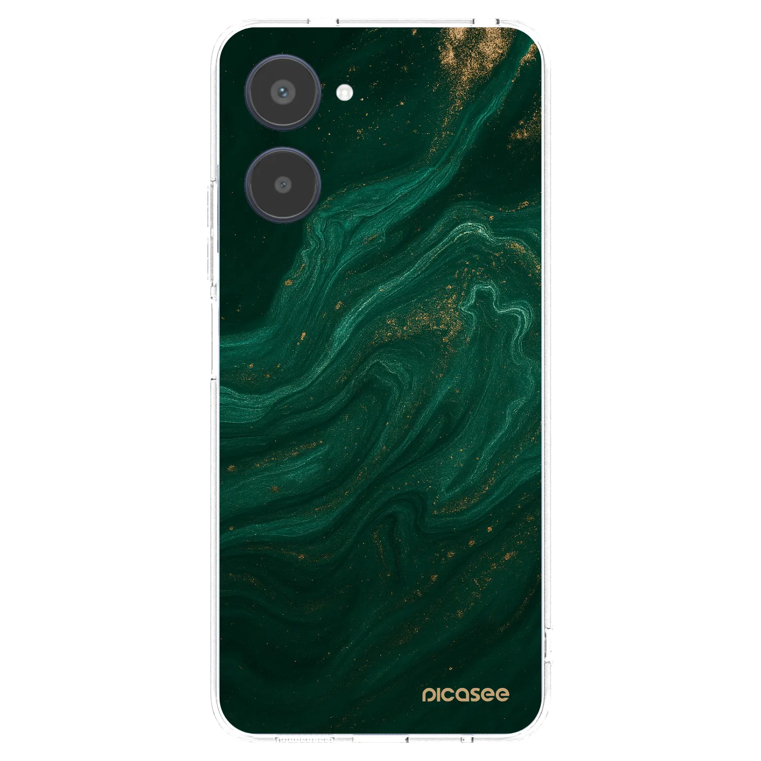 Picasee Realme 10 4G Hülle - Transparentes Silikon - Green