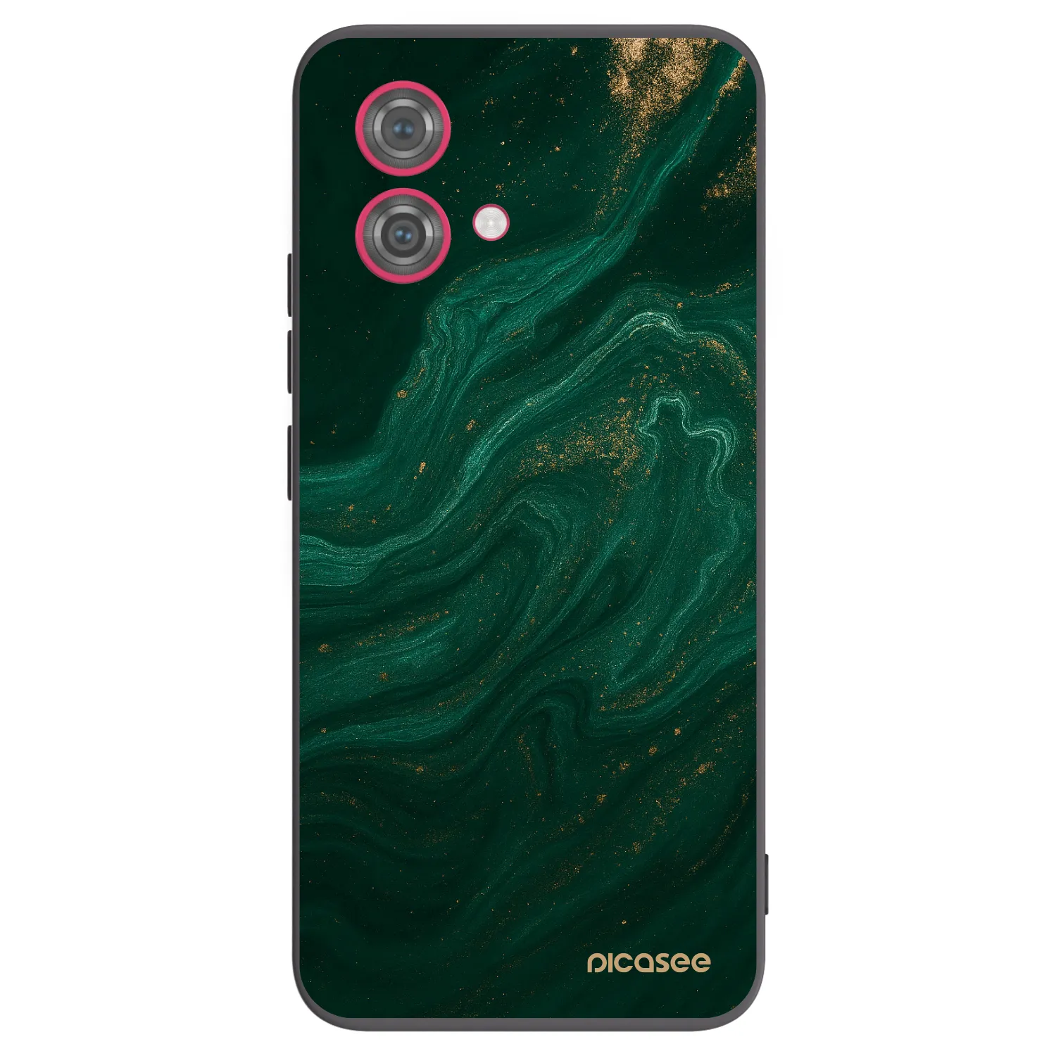 Picasee Motorola Moto G84 5G Hülle - Schwarzes Silikon - Green