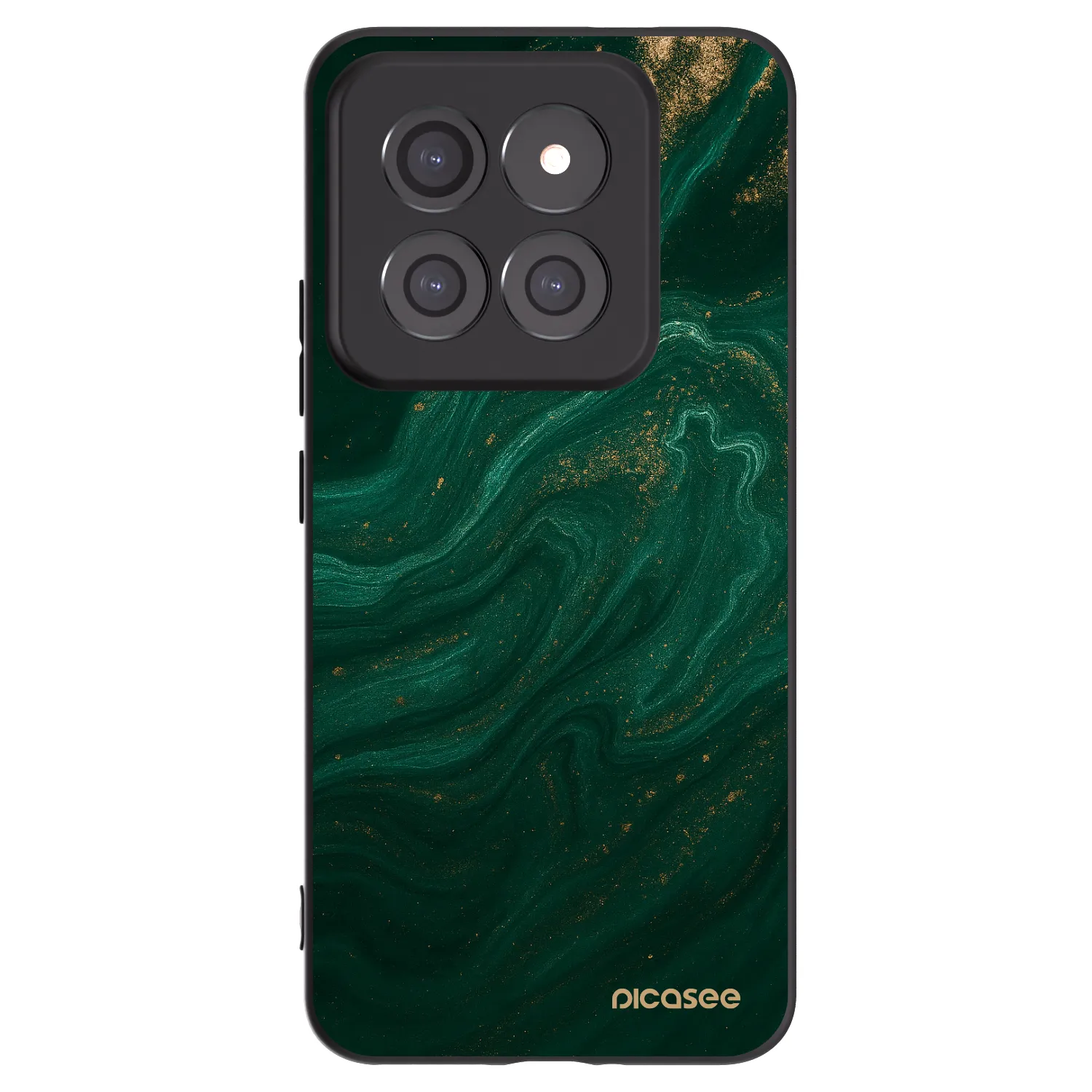 Picasee Xiaomi 14 Pro Hülle - Schwarzes Silikon - Green