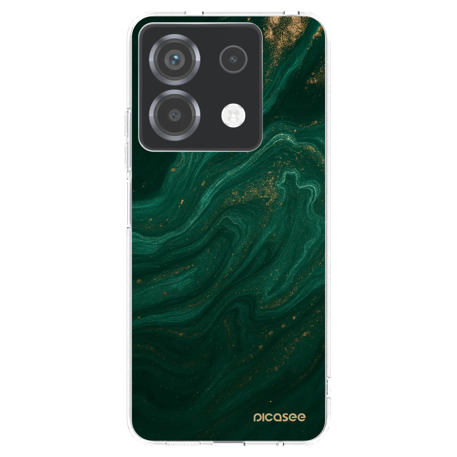 Picasee Xiaomi Poco X6 Hülle - Transparentes Silikon - Green