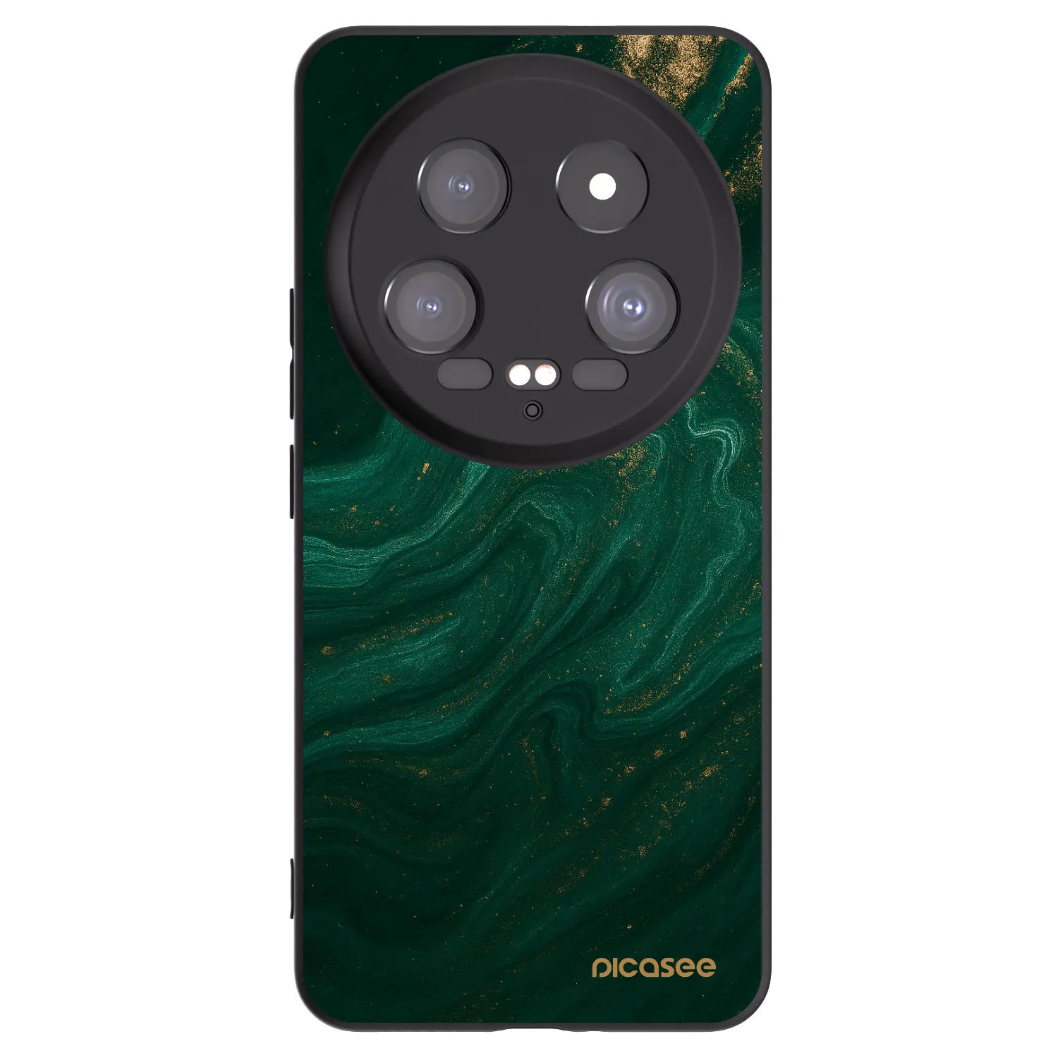 Picasee Xiaomi 14 Ultra Hülle - Schwarzes Silikon - Green