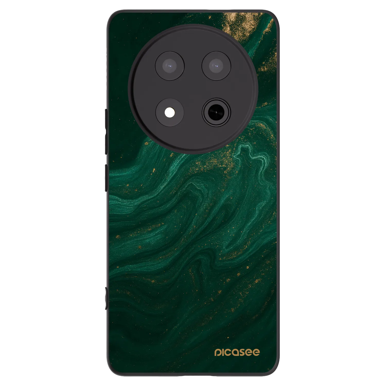 Picasee Honor Magic7 Lite 5G Hülle - Schwarzes Silikon - Green