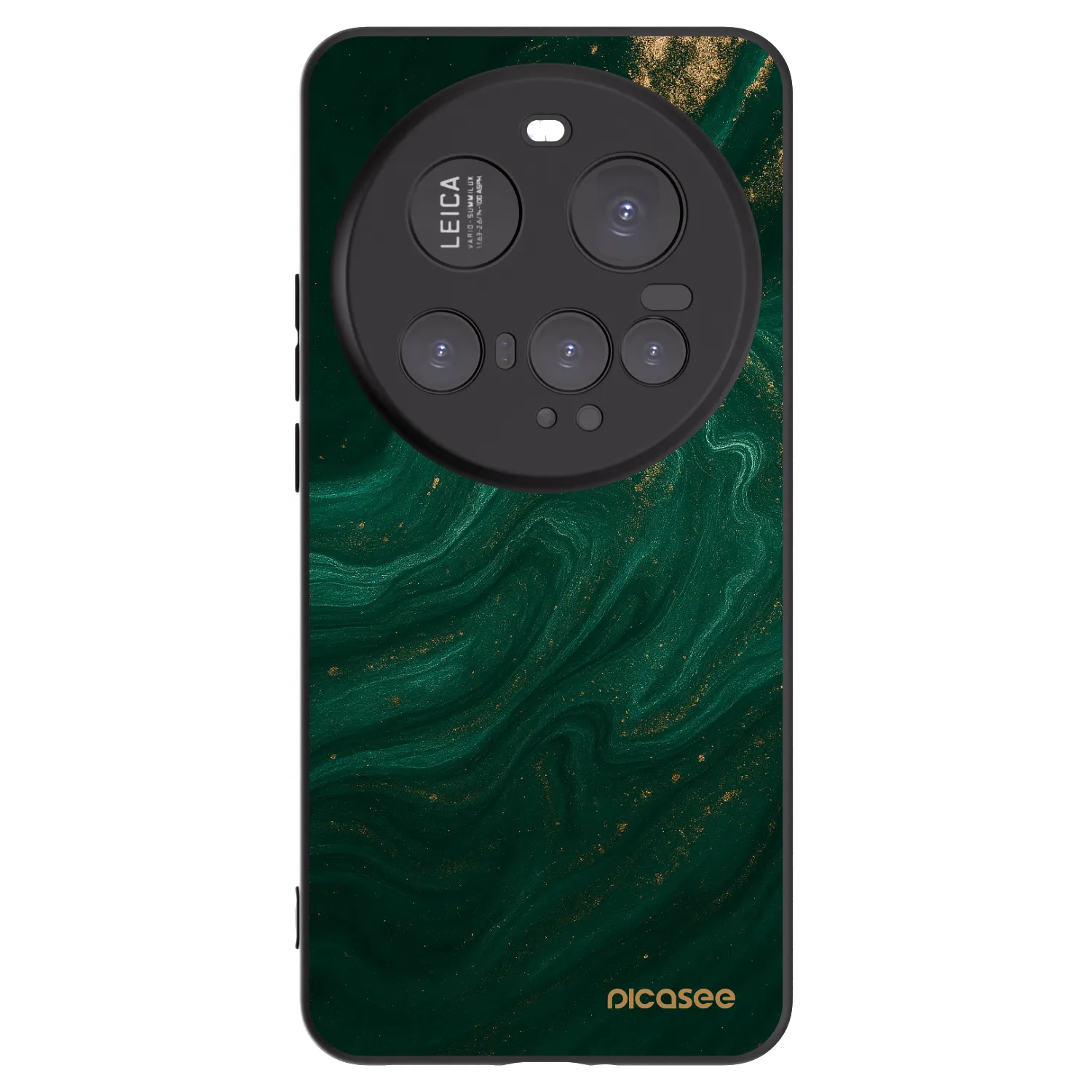 Picasee Xiaomi 15 Ultra Hülle - Schwarzes Silikon - Green