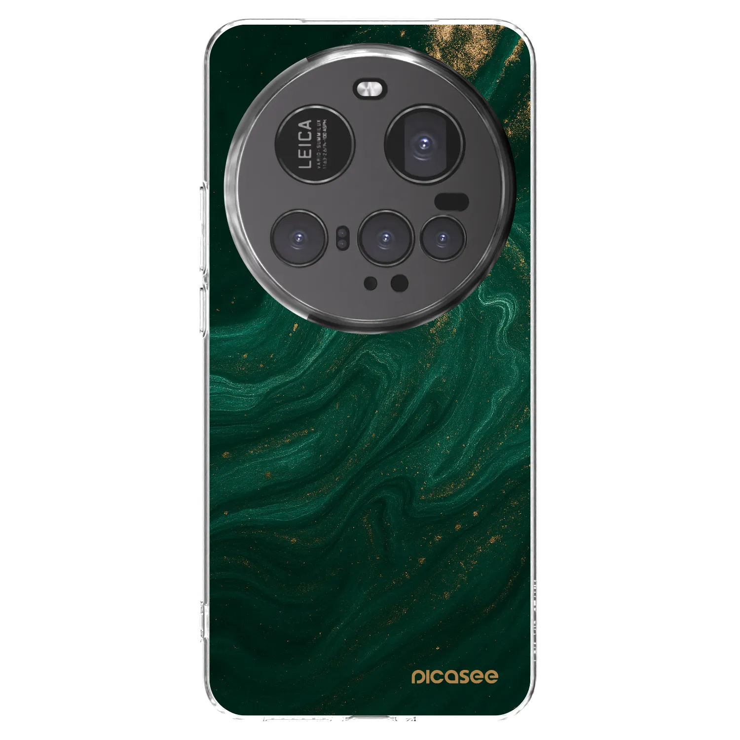 Picasee Xiaomi 15 Ultra Hülle - Transparentes Silikon - Green