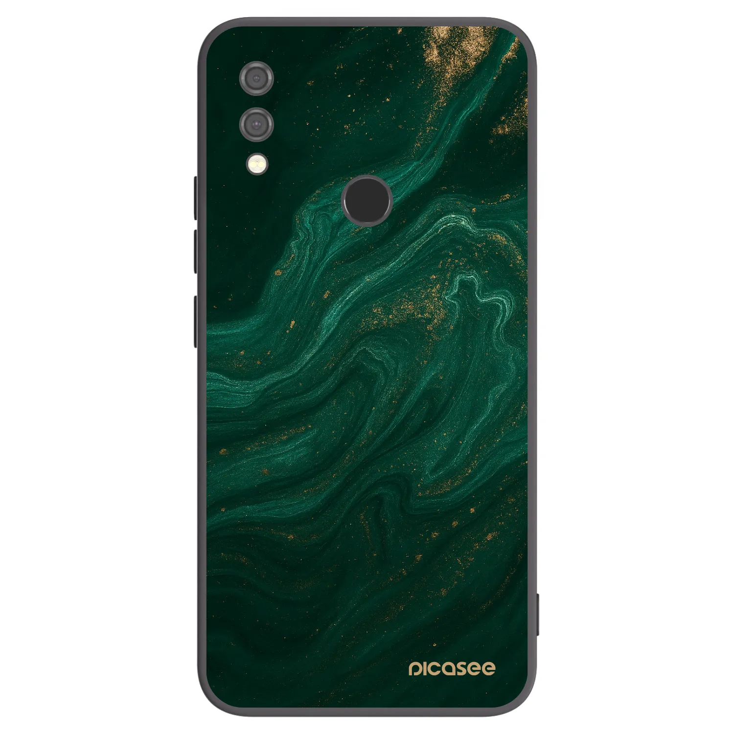 Picasee Xiaomi Redmi Note 7 Hülle - Schwarzes Silikon - Green
