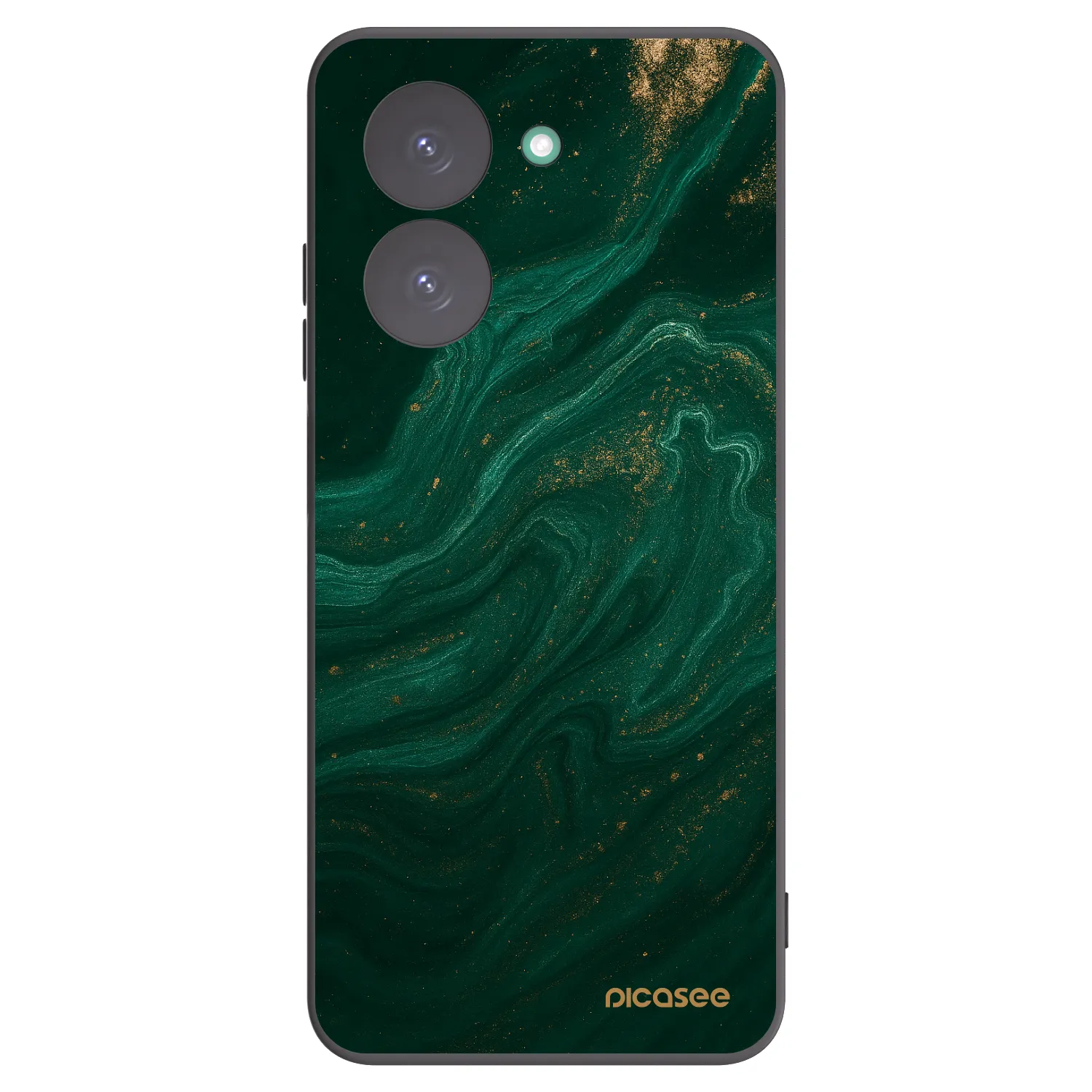 Picasee Xiaomi Redmi A5 Hülle - Schwarzes Silikon - Green
