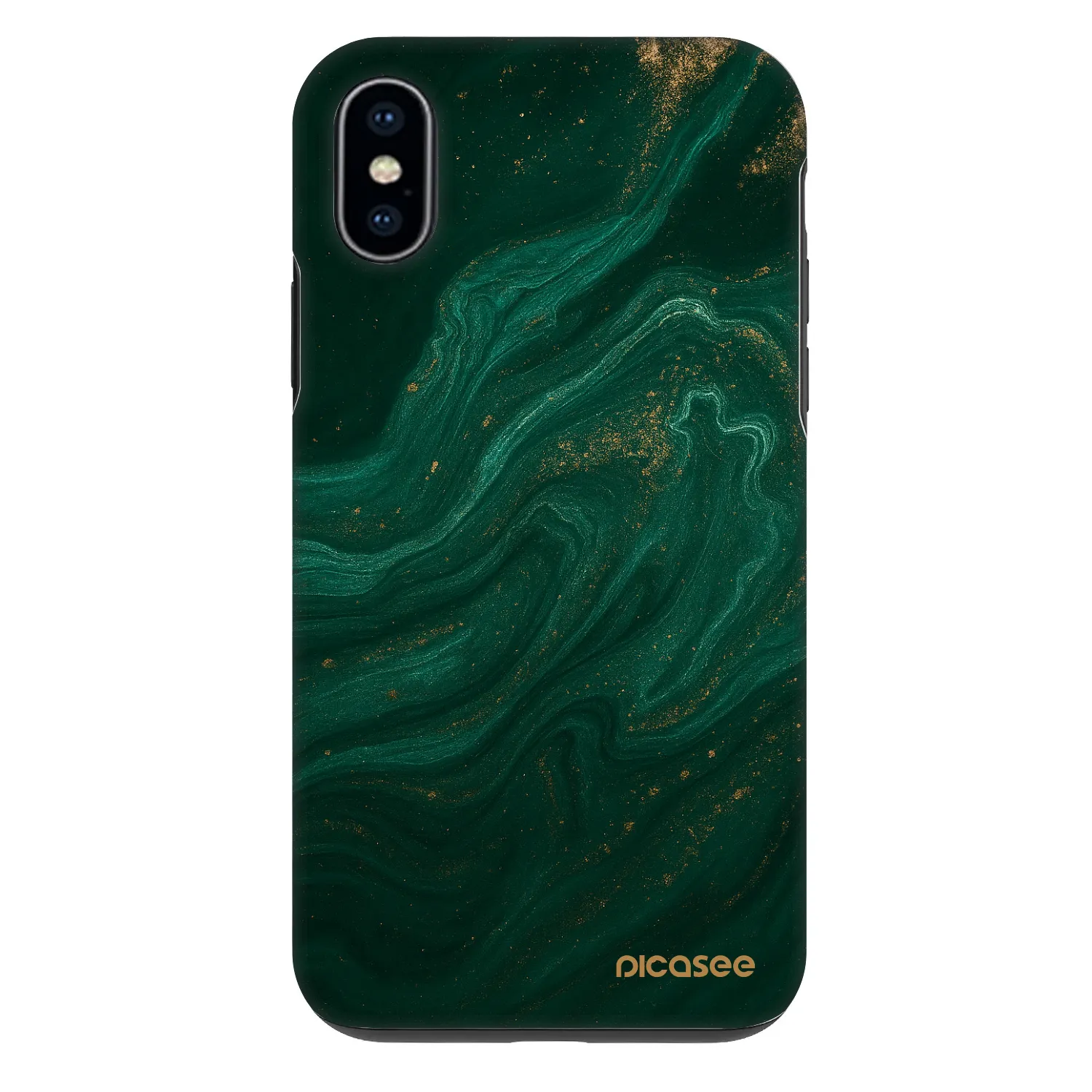 Picasee Fashion Case für Apple iPhone X/XS - Green