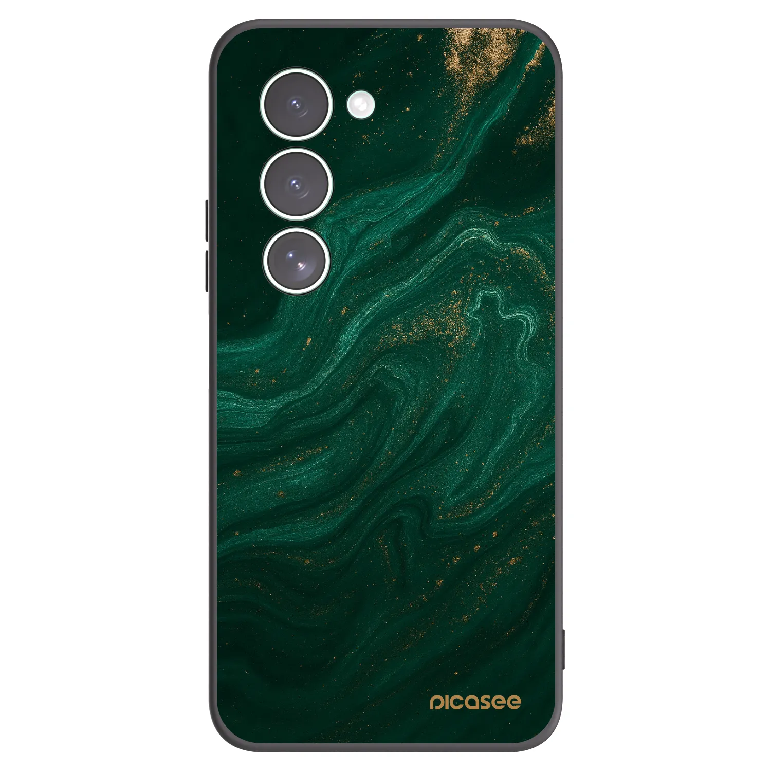 Picasee Xiaomi Redmi 15 5G Hülle - Schwarzes Silikon - Green