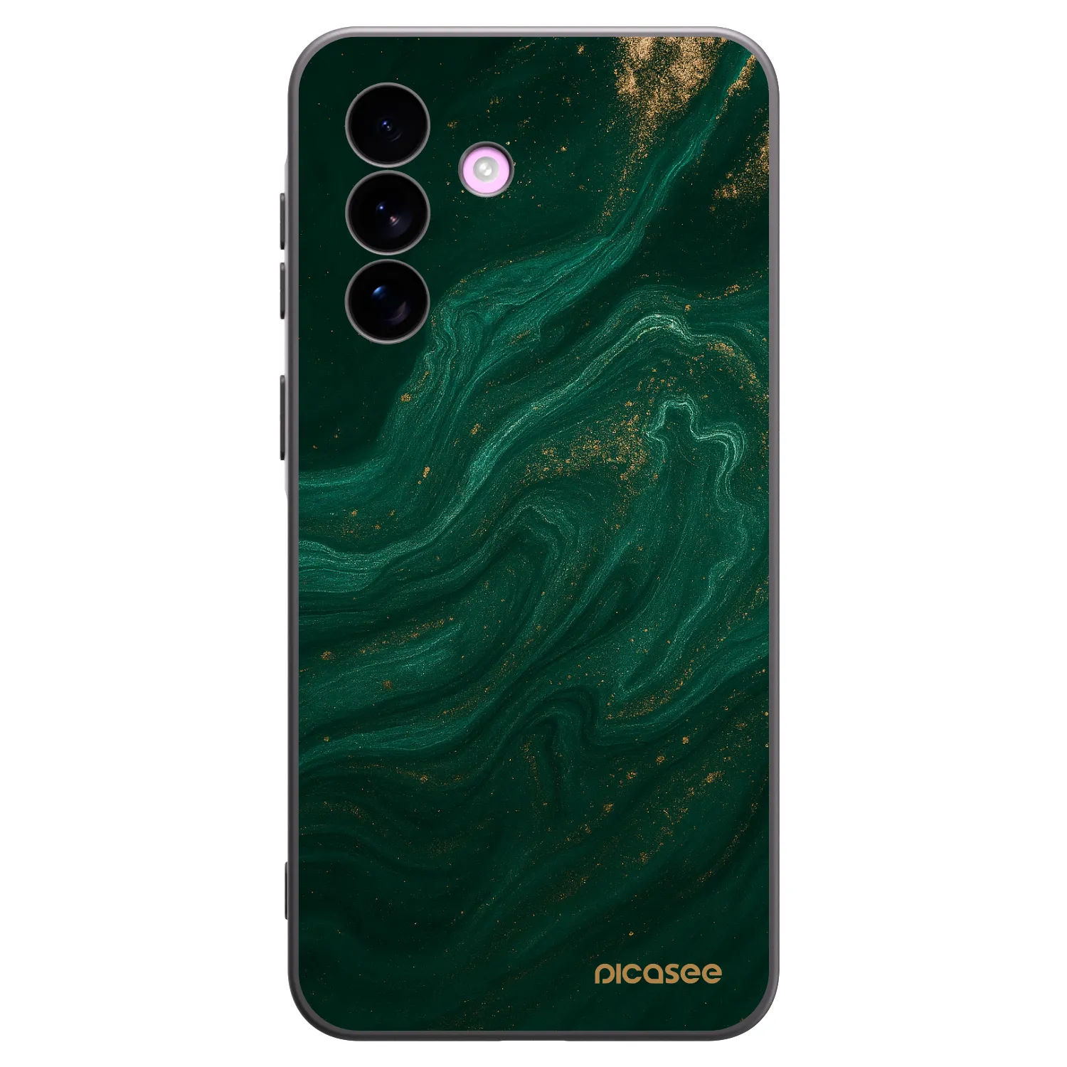 Picasee Samsung Galaxy A57 5G Hülle - Schwarzes Silikon - Green