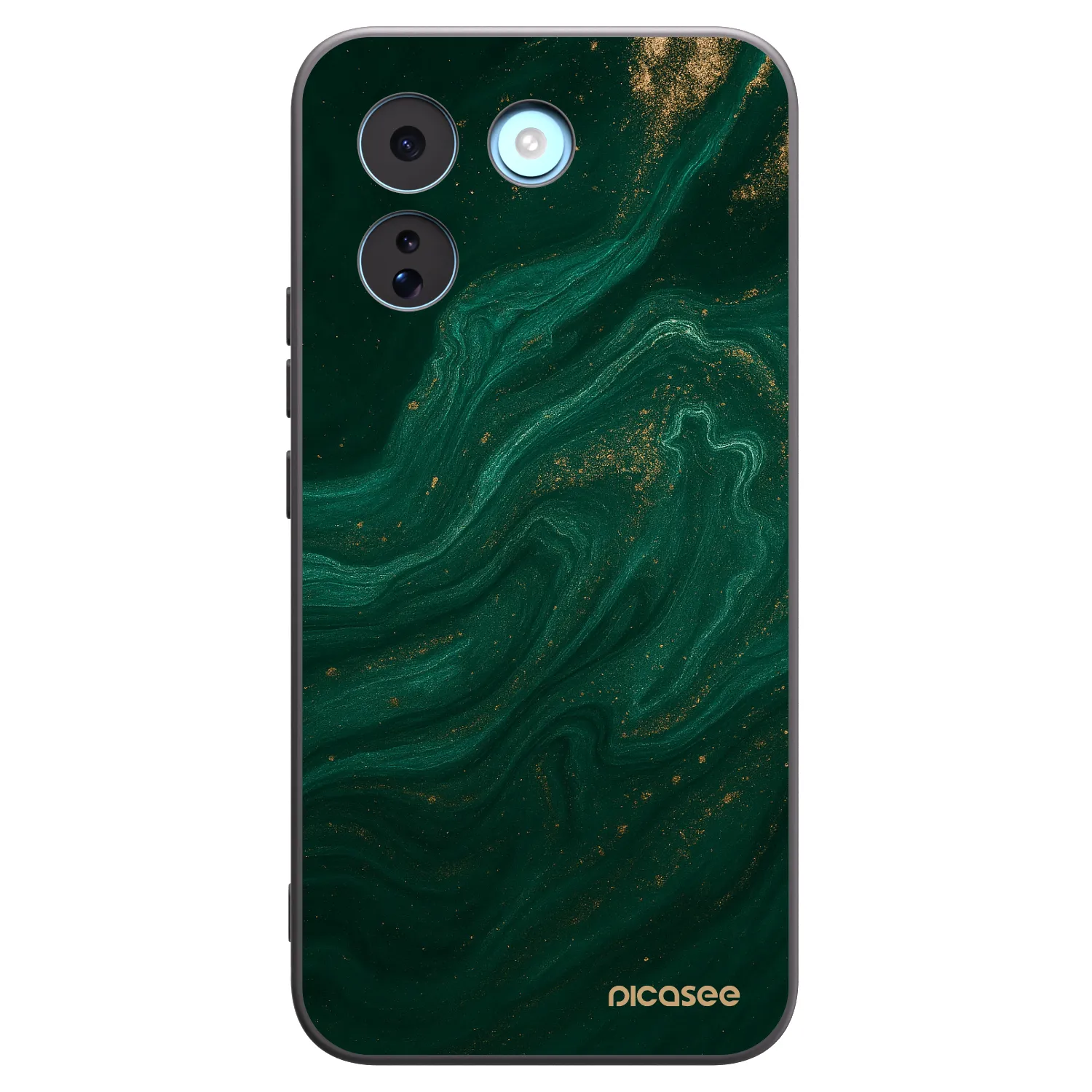 Picasee Xiaomi Redmi Note 17 Pro MAX 5G Hülle - Schwarzes Silikon - Green