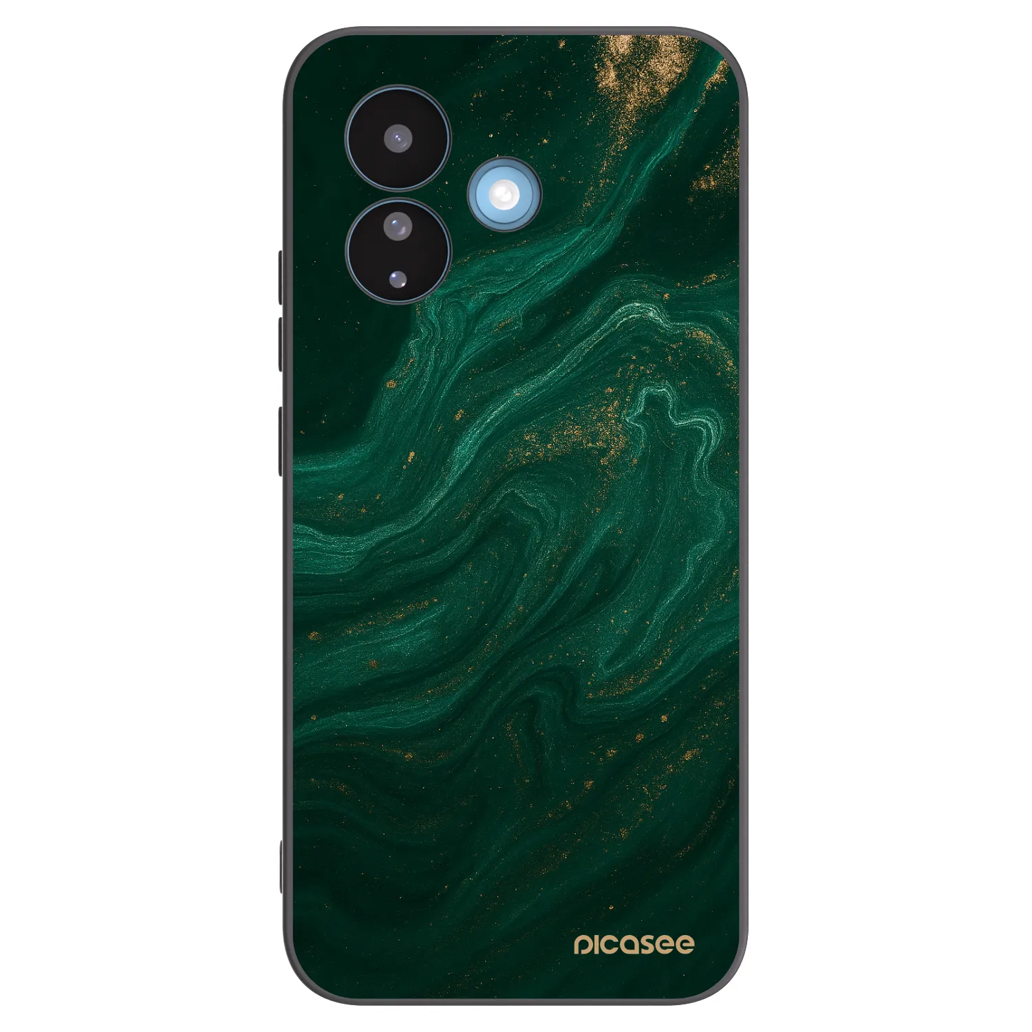 Picasee Xiaomi Redmi Note 17 Pro 5G Hülle - Schwarzes Silikon - Green