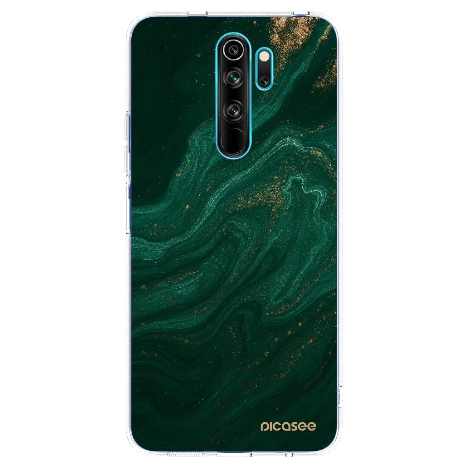 Picasee Xiaomi Redmi Note 8 Pro Hülle - Transparentes Silikon - Green