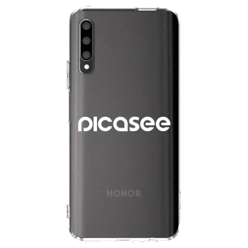 Picasee Honor 9X Pro Hülle - Transparentes Silikon - Picasee - new logo - white
