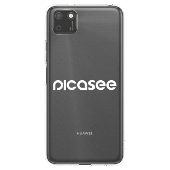 Picasee Huawei Y5P Hülle - Transparentes Silikon - Picasee - new logo - white