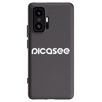 Picasee Xiaomi 11T Pro Hülle - Schwarzes Silikon - Picasee - new logo - white