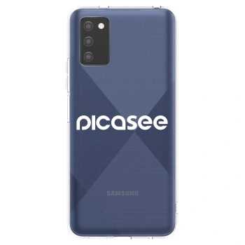 Hülle für Samsung Galaxy A03s A037G - Picasee - new logo - white
