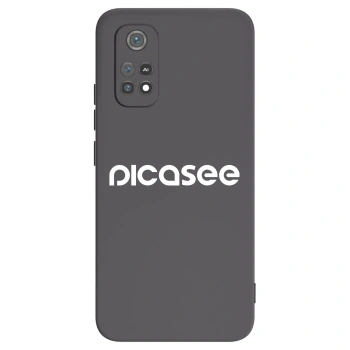 Picasee Xiaomi Poco M4 Pro Hülle - Schwarzes Silikon - Picasee - new logo - white
