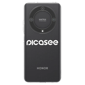 Picasee Honor Magic5 Lite 5G Hülle - Transparentes Silikon - Picasee - new logo - white
