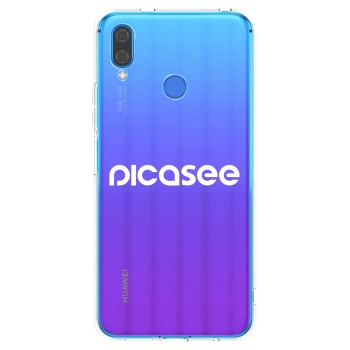 Picasee Huawei Nova 3i Hülle - Transparentes Silikon - Picasee - new logo - white