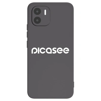Picasee Xiaomi Redmi A2 Hülle - Schwarzes Silikon - Picasee - new logo - white