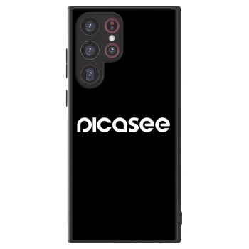 Picasee ULTIMATE CASE PowerShare für Samsung Galaxy S22 Ultra 5G - Picasee - new logo - white
