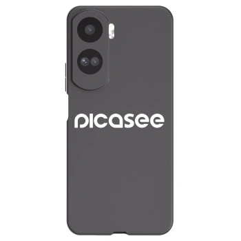 Picasee Honor 90 Lite 5G Hülle - Schwarzes Silikon - Picasee - new logo - white