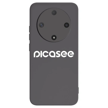 Picasee Honor Magic6 Lite 5G Hülle - Schwarzes Silikon - Picasee - new logo - white