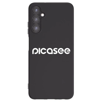 Picasee Samsung Galaxy A05s A057G Hülle - Schwarzes Silikon - Picasee - new logo - white