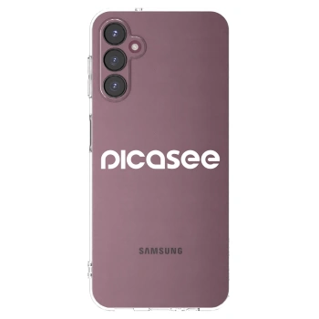 Picasee Samsung Galaxy A05s A057G Hülle - Transparentes Silikon - Picasee - new logo - white