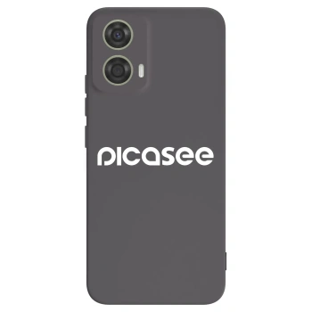 Hülle für Motorola Moto G24 - Picasee - new logo - white