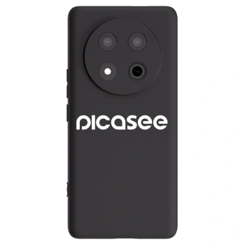 Picasee Honor Magic7 Lite 5G Hülle - Schwarzes Silikon - Picasee - new logo - white