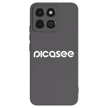 Picasee Honor 200 Smart 5G Hülle - Schwarzes Silikon - Picasee - new logo - white