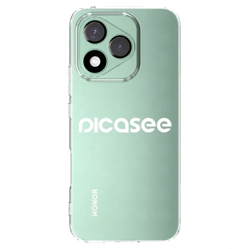 Picasee Honor 400 Lite 5G Hülle - Transparentes Silikon - Picasee - new logo - white