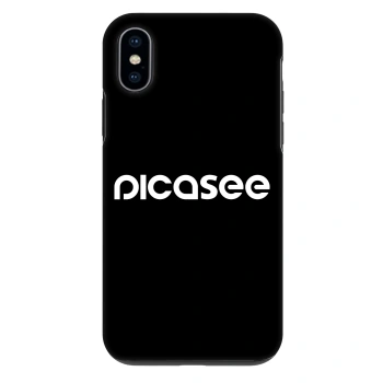 Hülle für Apple iPhone X/XS - Picasee - new logo - white