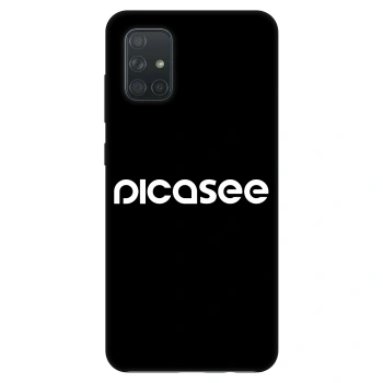 Hülle für Samsung Galaxy A71 A715F - Picasee - new logo - white