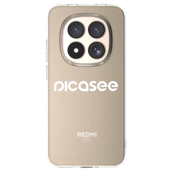 Picasee Xiaomi Redmi Note 15 Pro 4G Hülle - Transparentes Silikon - Picasee - new logo - white