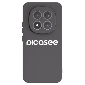 Picasee Xiaomi Redmi Note 15 Pro+ Hülle - Schwarzes Silikon - Picasee - new logo - white