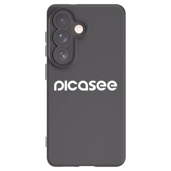 Picasee Samsung Galaxy S26 Hülle - Schwarzes Silikon - Picasee - new logo - white