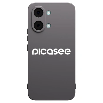 Picasee Xiaomi Poco X8 Pro Max Hülle - Schwarzes Silikon - Picasee - new logo - white