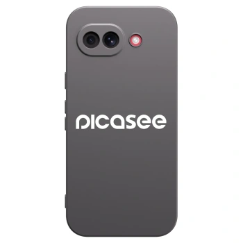 Picasee Google Pixel 10a Hülle - Schwarzes Silikon - Picasee - new logo - white