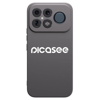 Picasee Xiaomi Poco F8 Ultra Hülle - Schwarzes Silikon - Picasee - new logo - white
