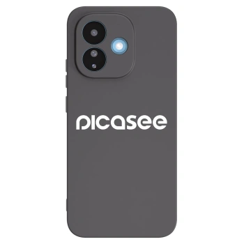 Picasee Xiaomi Redmi Note 17 Pro 5G Hülle - Schwarzes Silikon - Picasee - new logo - white