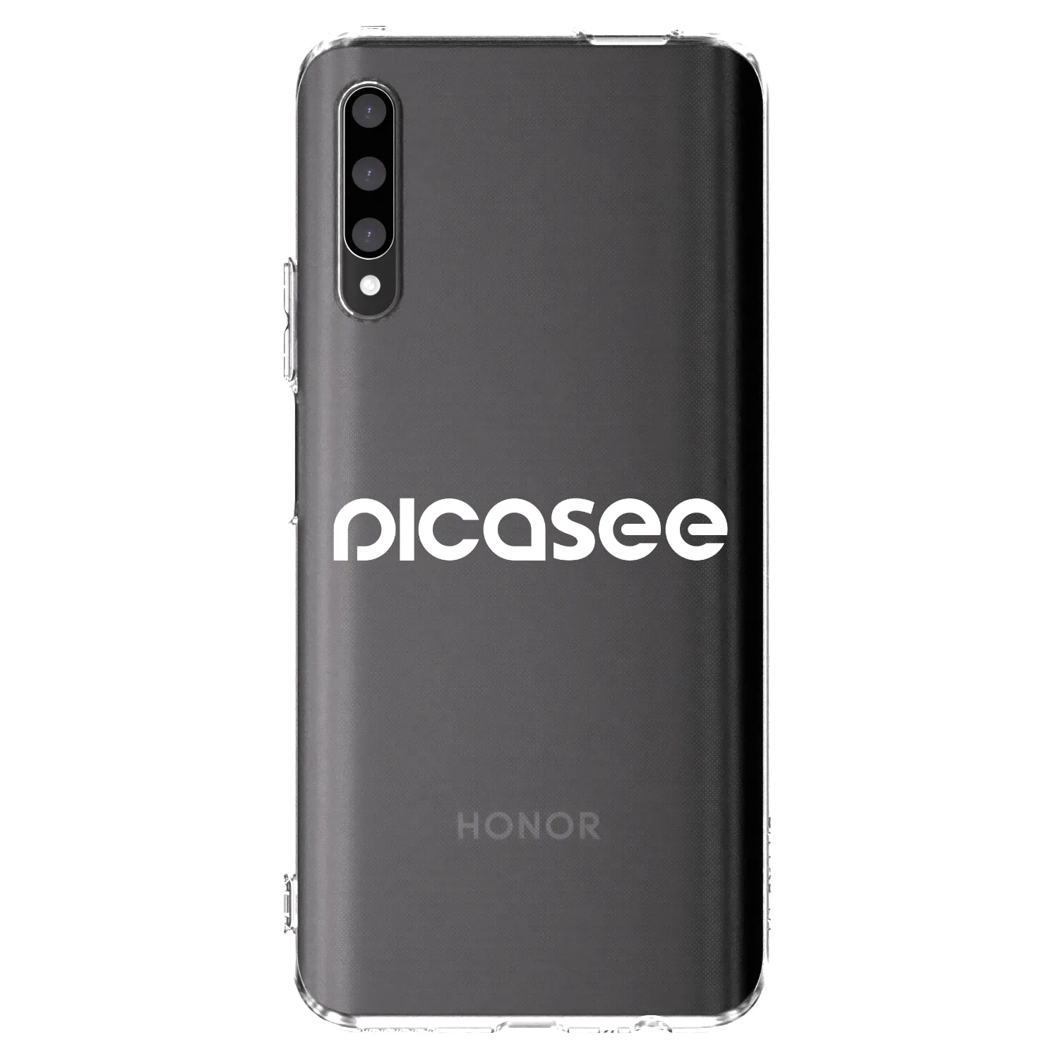 Picasee Honor 9X Pro Hülle - Transparentes Silikon - Picasee - new logo - white