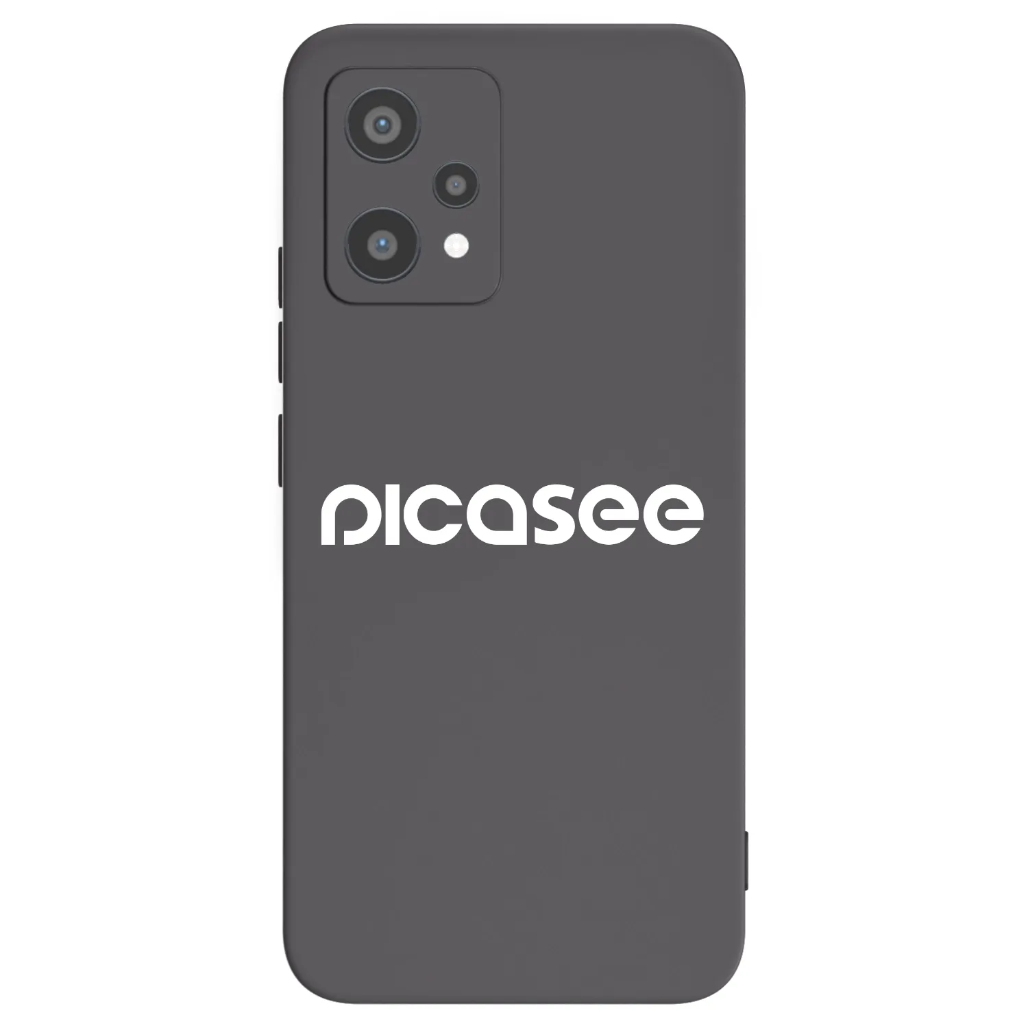 Picasee Realme 9 Pro 5G Hülle - Schwarzes Silikon - Picasee - new logo - white