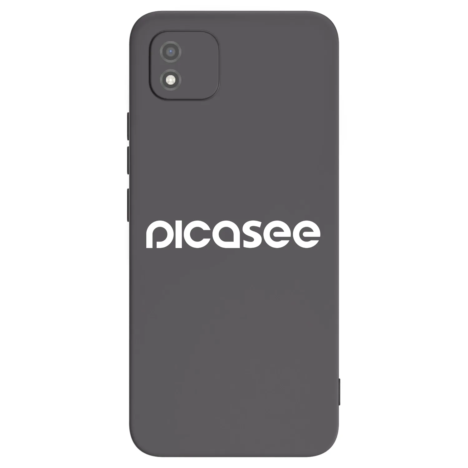 Picasee Realme C11 (2021) Hülle - Schwarzes Silikon - Picasee - new logo - white