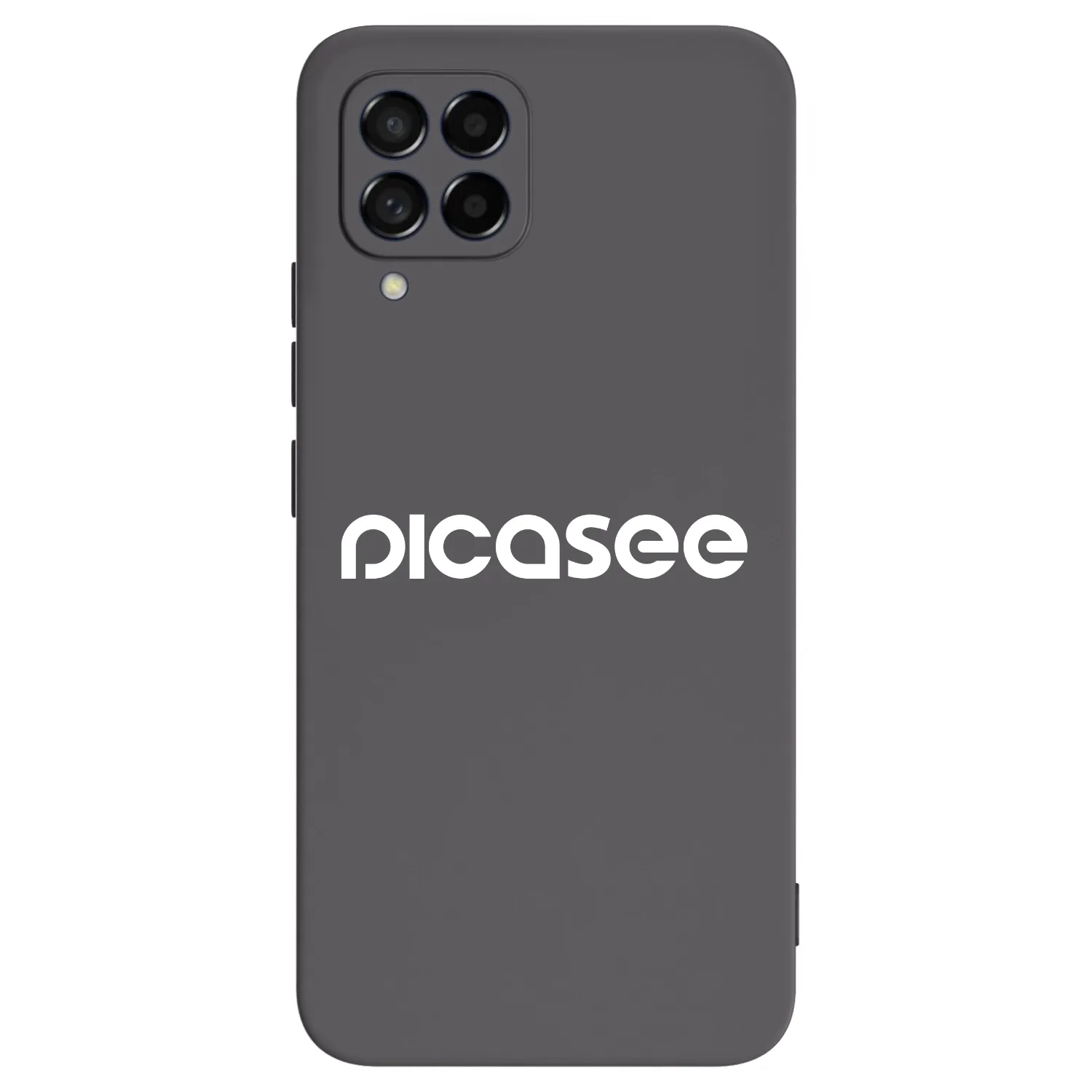 Picasee Samsung Galaxy M53 5G Hülle - Schwarzes Silikon - Picasee - new logo - white