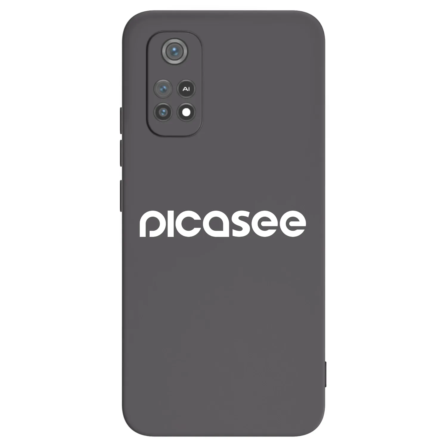 Picasee Xiaomi Poco M4 Pro Hülle - Schwarzes Silikon - Picasee - new logo - white