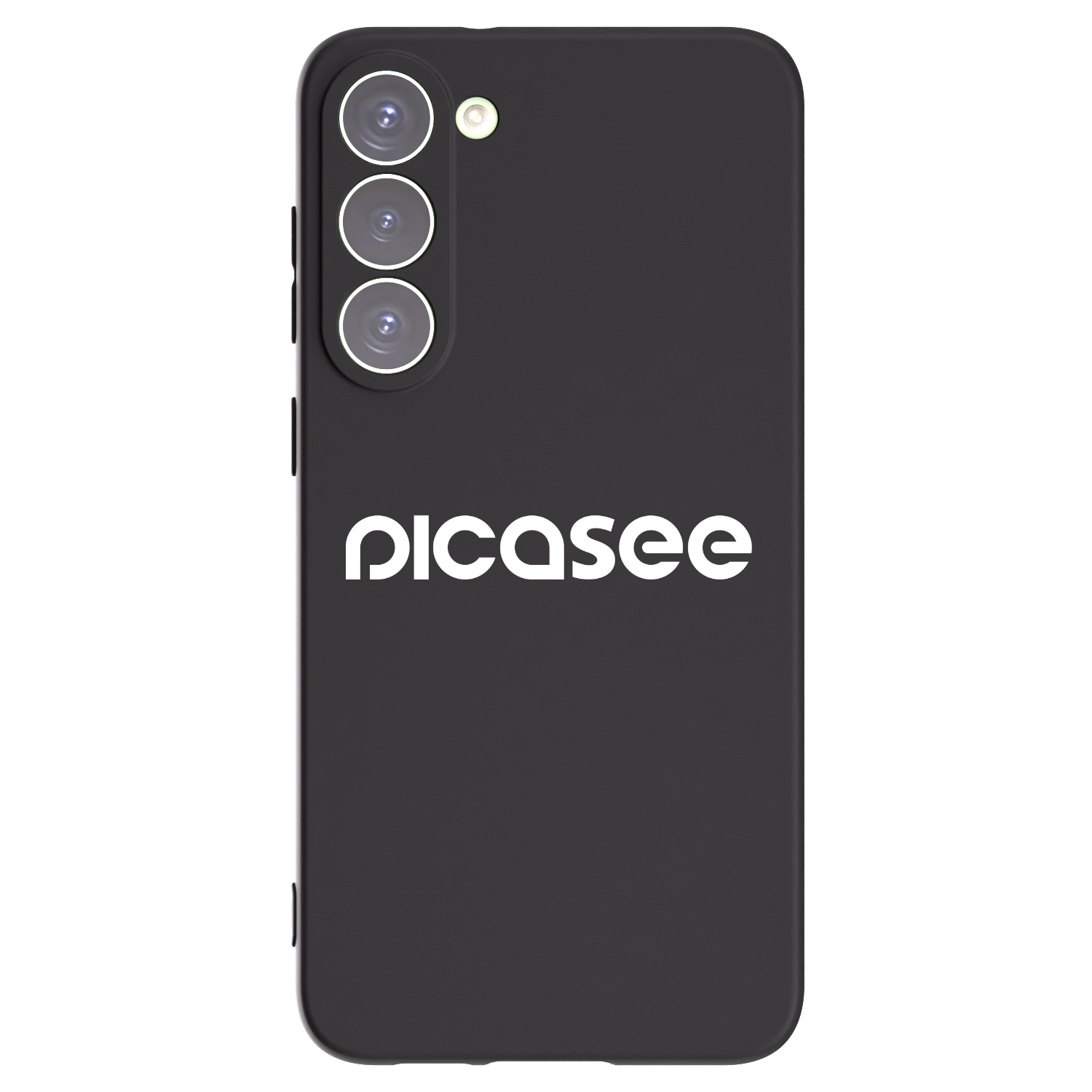 Picasee Samsung Galaxy S23+ 5G Hülle - Schwarzes Silikon - Picasee - new logo - white