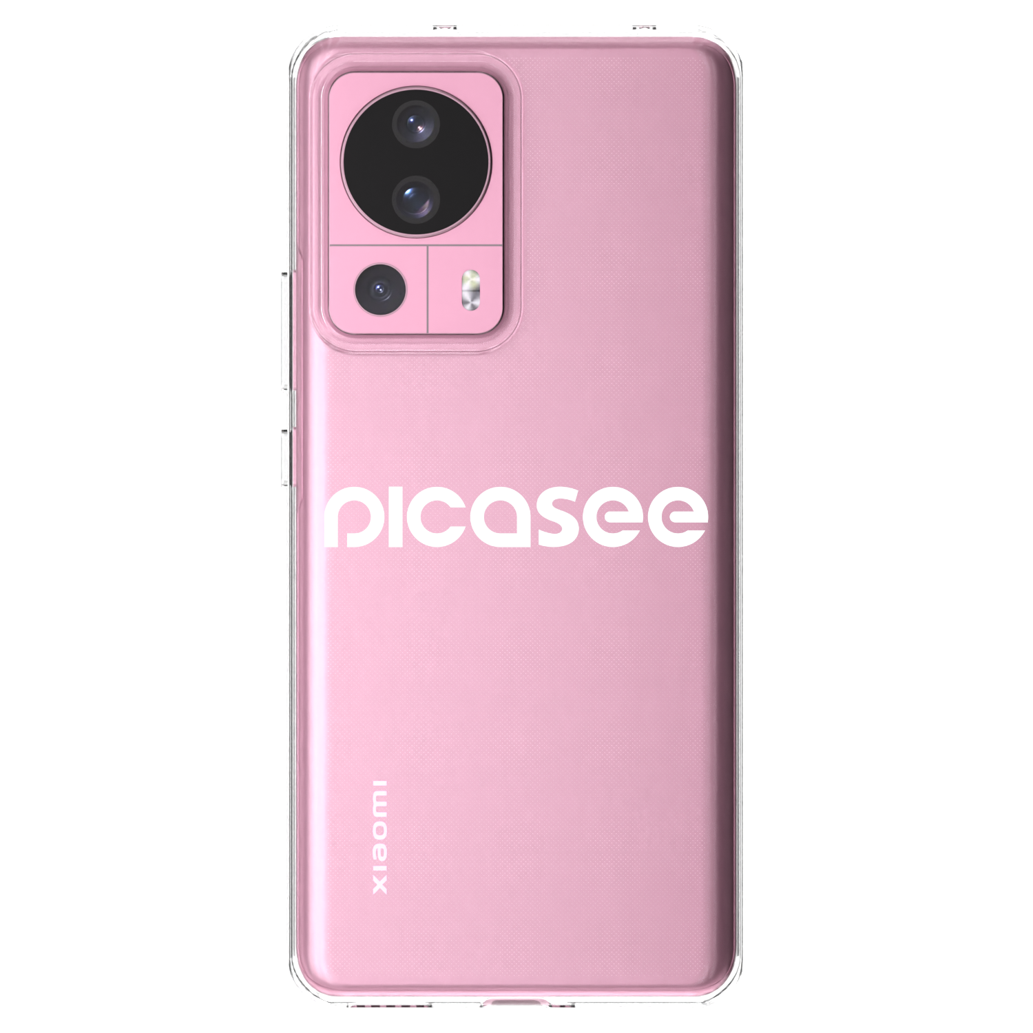 Picasee Xiaomi 13 Lite Hülle - Transparentes Silikon - Picasee - new logo - white